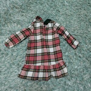 Hatley Plaid Dress 2Y